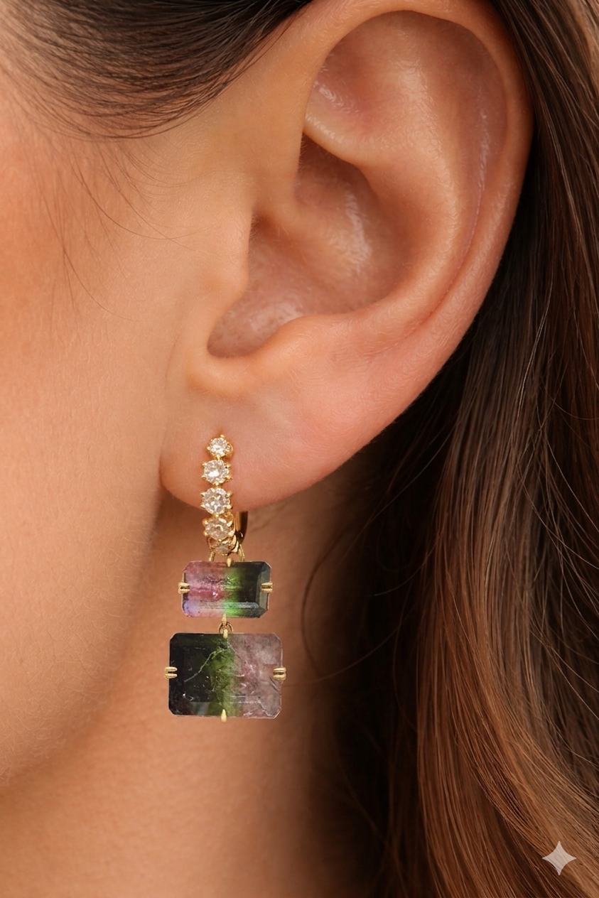 Tourmaline Charms