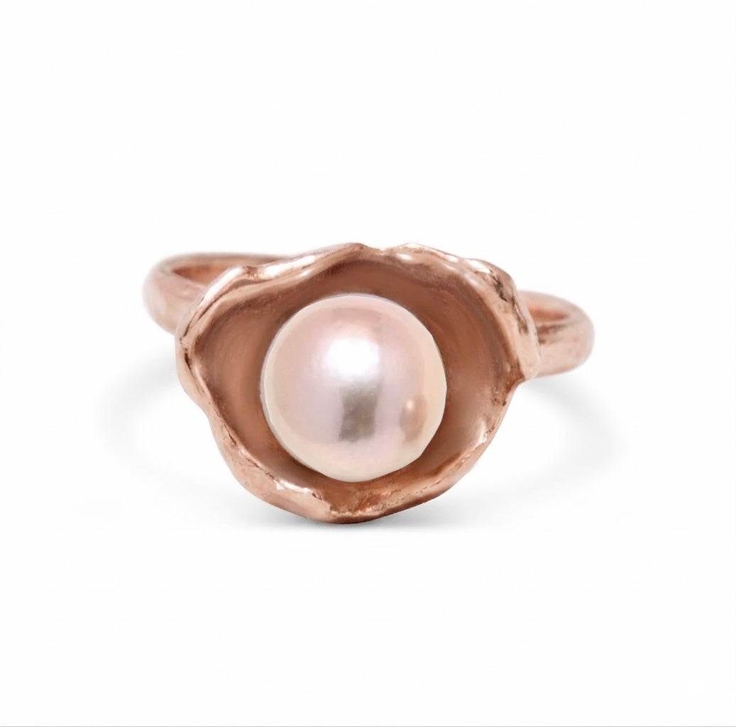 Pink Pearl Watercast Oyster Ring Benefitting Women’s Health