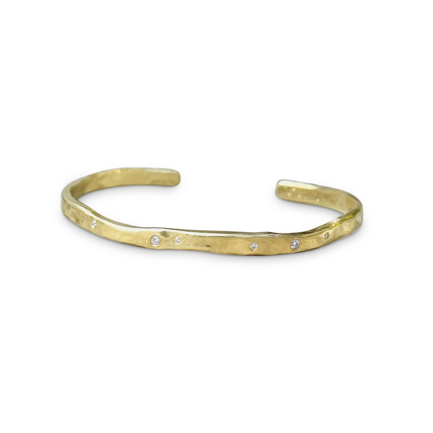 Scattered Diamond Cuff