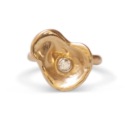 Watercast Diamond Ring